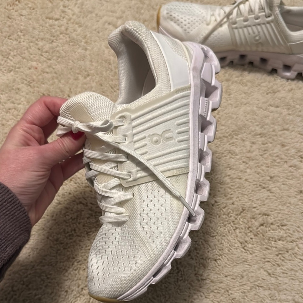 On Running White Athletic Shoes - Picture 2 of 6